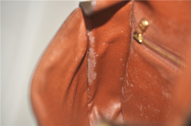 Authentic Louis Vuitton Monogram Saint Cloud GM M51242 Shoulder Cross Bag 0162F