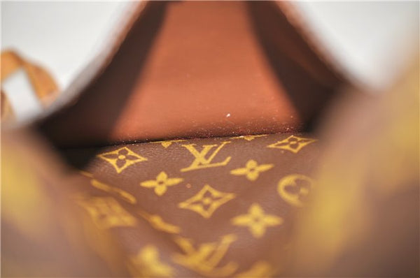 Authentic Louis Vuitton Monogram Saint Cloud GM M51242 Shoulder Cross Bag 0162F