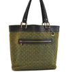 Auth Louis Vuitton Monogram Mini Lucille GM Hand Tote Bag M92681 Green LV 0166D