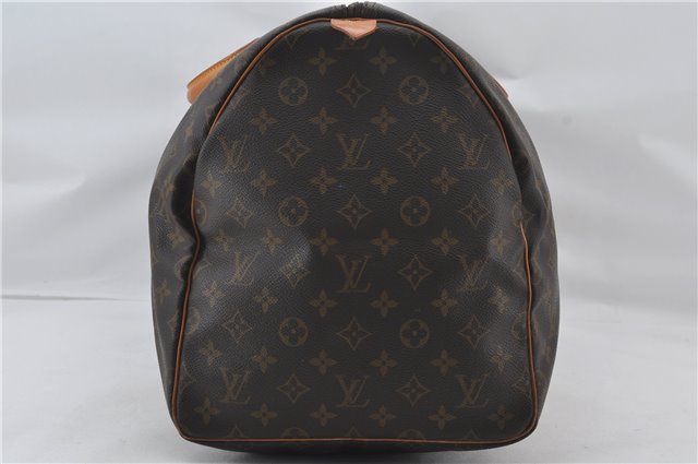Authentic Louis Vuitton Monogram Keepall 55 Travel Boston Bag M41424 LV 0166F