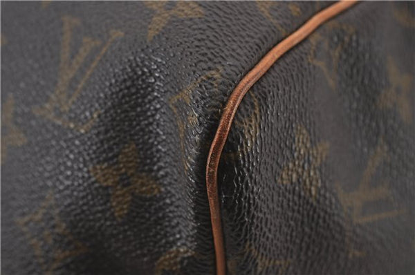 Authentic Louis Vuitton Monogram Keepall 55 Travel Boston Bag M41424 LV 0166F