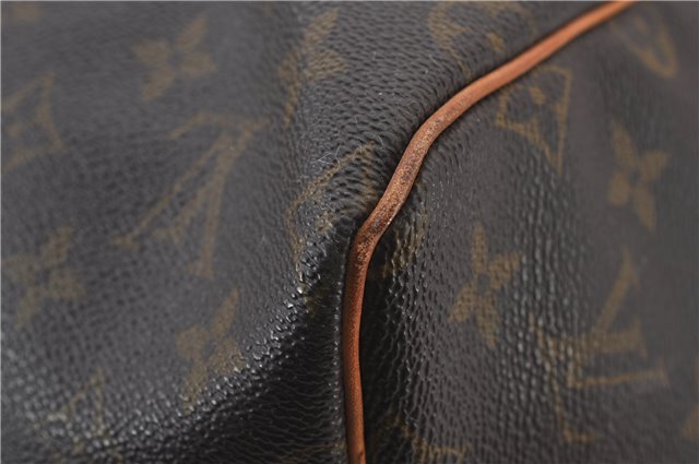 Authentic Louis Vuitton Monogram Keepall 55 Travel Boston Bag M41424 LV 0166F
