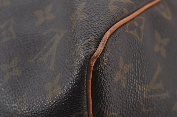 Authentic Louis Vuitton Monogram Keepall 55 Travel Boston Bag M41424 LV 0166F