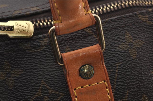 Authentic Louis Vuitton Monogram Keepall 55 Travel Boston Bag M41424 LV 0166F