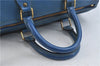 Authentic Louis Vuitton Epi Speedy 25 Hand Bag Blue M43015 LV 0167D