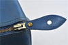 Authentic Louis Vuitton Epi Speedy 25 Hand Bag Blue M43015 LV 0167D