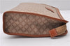 Authentic CELINE Macadam Blason Pattern Clutch Bag Purse PVC Leather Beige 0169D