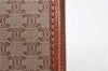 Authentic CELINE Macadam Blason Pattern Clutch Bag Purse PVC Leather Beige 0169D
