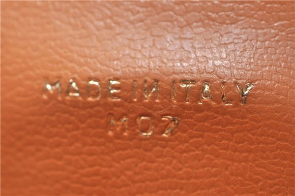 Authentic CELINE Macadam Blason Pattern Clutch Bag Purse PVC Leather Beige 0169D