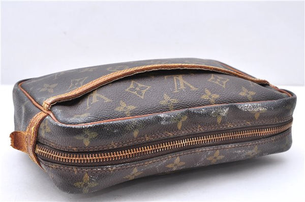 Authentic Louis Vuitton Monogram Compiegne 23 Clutch Hand Bag M51847 LV 0169E