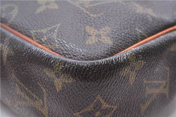 Authentic Louis Vuitton Monogram Compiegne 23 Clutch Hand Bag M51847 LV 0169E