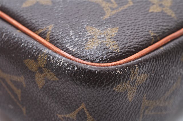 Authentic Louis Vuitton Monogram Compiegne 23 Clutch Hand Bag M51847 LV 0169E
