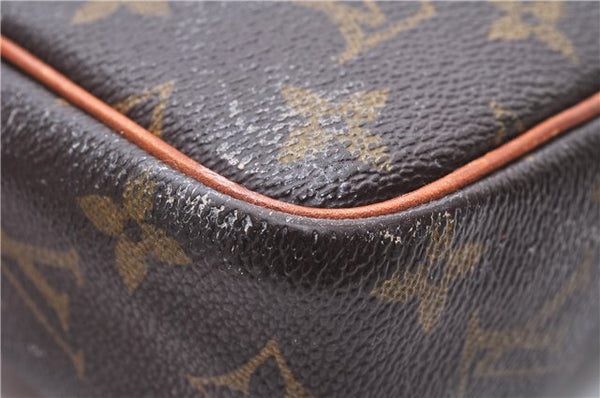 Authentic Louis Vuitton Monogram Compiegne 23 Clutch Hand Bag M51847 LV 0169E