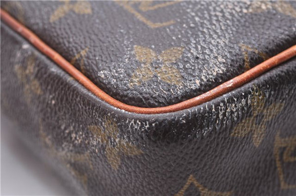 Authentic Louis Vuitton Monogram Compiegne 23 Clutch Hand Bag M51847 LV 0169E