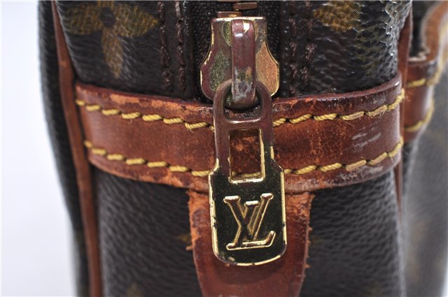 Authentic Louis Vuitton Monogram Compiegne 23 Clutch Hand Bag M51847 LV 0169E