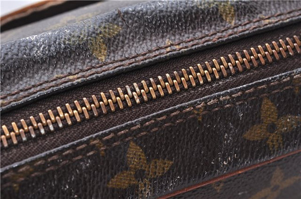 Authentic Louis Vuitton Monogram Compiegne 23 Clutch Hand Bag M51847 LV 0169E