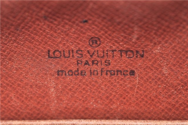 Authentic Louis Vuitton Monogram Compiegne 23 Clutch Hand Bag M51847 LV 0169E
