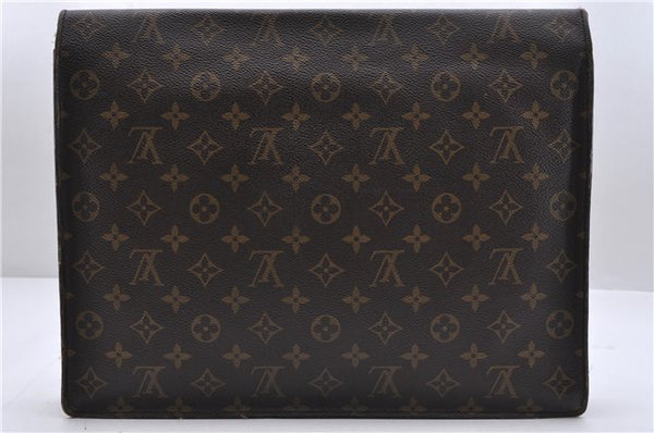 Auth Louis Vuitton Monogram Porte Documents Senateur Briefcase M53335 LV 0171D