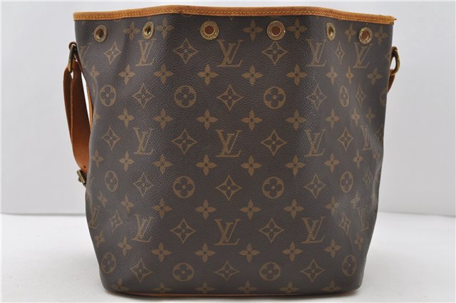 Authentic Louis Vuitton Monogram Petit Noe Shoulder Bag M42226 LV 0172D