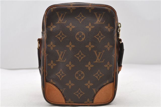 Authentic Louis Vuitton Monogram Danube Shoulder Cross Body Bag M45266 LV 0174D