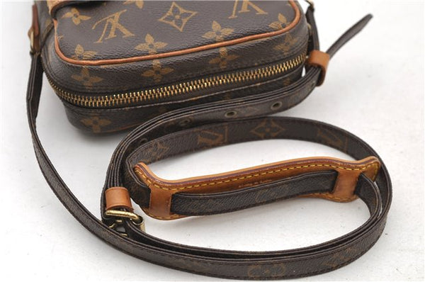 Authentic Louis Vuitton Monogram Danube Shoulder Cross Body Bag M45266 LV 0174D