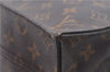 Authentic Louis Vuitton Monogram Sac Plat Hand Bag M51140 LV 0176D