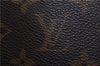 Authentic Louis Vuitton Monogram Sac Plat Hand Bag M51140 LV 0176D