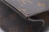 Authentic Louis Vuitton Monogram Sac Plat Hand Bag M51140 LV 0176D