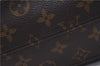 Authentic Louis Vuitton Monogram Sac Plat Hand Bag M51140 LV 0176D