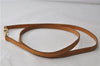 Authentic Louis Vuitton Leather Shoulder Strap Beige 47.2" LV 0176E