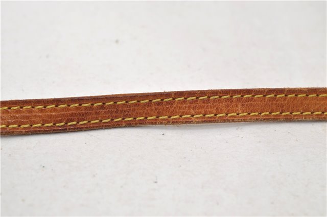 Authentic Louis Vuitton Leather Shoulder Strap Beige 47.2