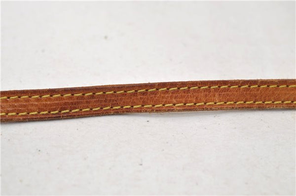 Authentic Louis Vuitton Leather Shoulder Strap Beige 47.2" LV 0176E