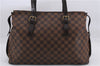 Authentic Louis Vuitton Damier Chelsea Shoulder Tote Bag N51119 LV 0177E