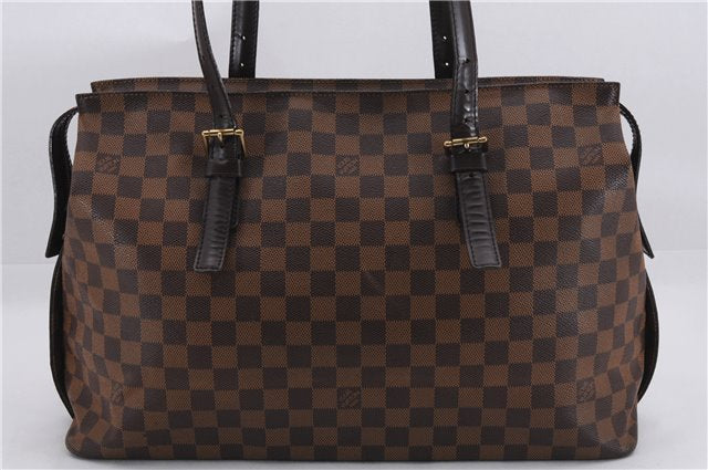 Authentic Louis Vuitton Damier Chelsea Shoulder Tote Bag N51119 LV 0177E