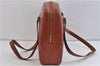 Authentic Louis Vuitton Epi Voltaire Shoulder Tote Bag Brown M52438 LV 0178D