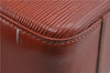 Authentic Louis Vuitton Epi Voltaire Shoulder Tote Bag Brown M52438 LV 0178D