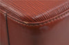 Authentic Louis Vuitton Epi Voltaire Shoulder Tote Bag Brown M52438 LV 0178D