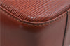 Authentic Louis Vuitton Epi Voltaire Shoulder Tote Bag Brown M52438 LV 0178D