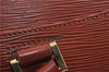 Authentic Louis Vuitton Epi Voltaire Shoulder Tote Bag Brown M52438 LV 0178D