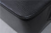 Authentic Louis Vuitton Epi Buci Shoulder Bag Purse Black M52202 LV 0179D