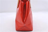 Authentic Louis Vuitton Vernis Reade PM Hand Bag Red M91088 LV 0180D