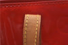 Authentic Louis Vuitton Vernis Reade PM Hand Bag Red M91088 LV 0180D