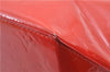 Authentic Louis Vuitton Vernis Reade PM Hand Bag Red M91088 LV 0180D