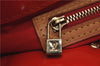 Authentic Louis Vuitton Vernis Reade PM Hand Bag Red M91088 LV 0180D