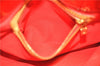 Authentic Louis Vuitton Vernis Reade PM Hand Bag Red M91088 LV 0180D