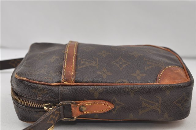 Authentic Louis Vuitton Monogram Danube Shoulder Cross Body Bag M45266 LV 0181E