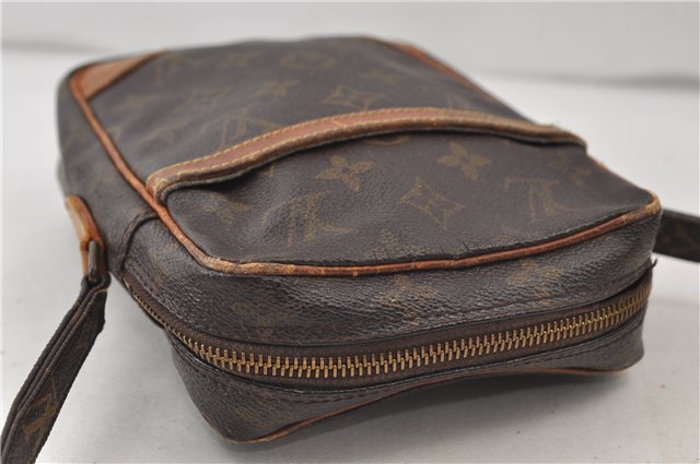 Authentic Louis Vuitton Monogram Danube Shoulder Cross Body Bag M45266 LV 0181E