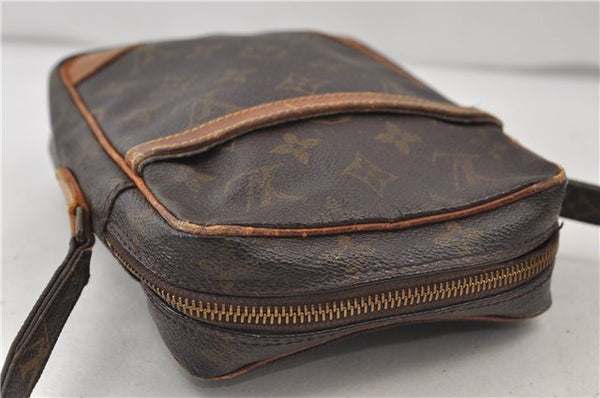 Authentic Louis Vuitton Monogram Danube Shoulder Cross Body Bag M45266 LV 0181E