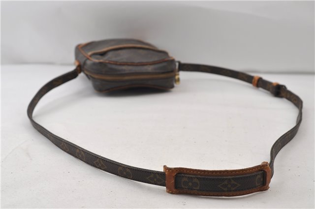 Authentic Louis Vuitton Monogram Danube Shoulder Cross Body Bag M45266 LV 0181E