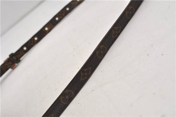 Authentic Louis Vuitton Monogram Danube Shoulder Cross Body Bag M45266 LV 0181E